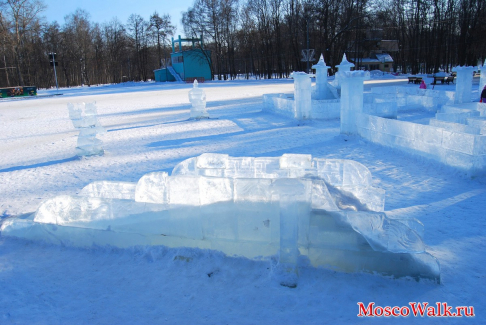 Ледяной город в Сокольниках